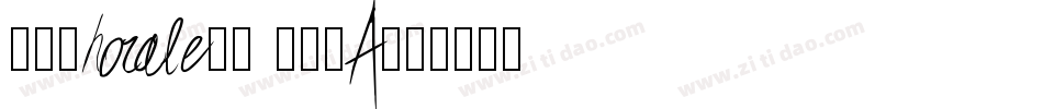 OKChoraleNF BETA字体转换